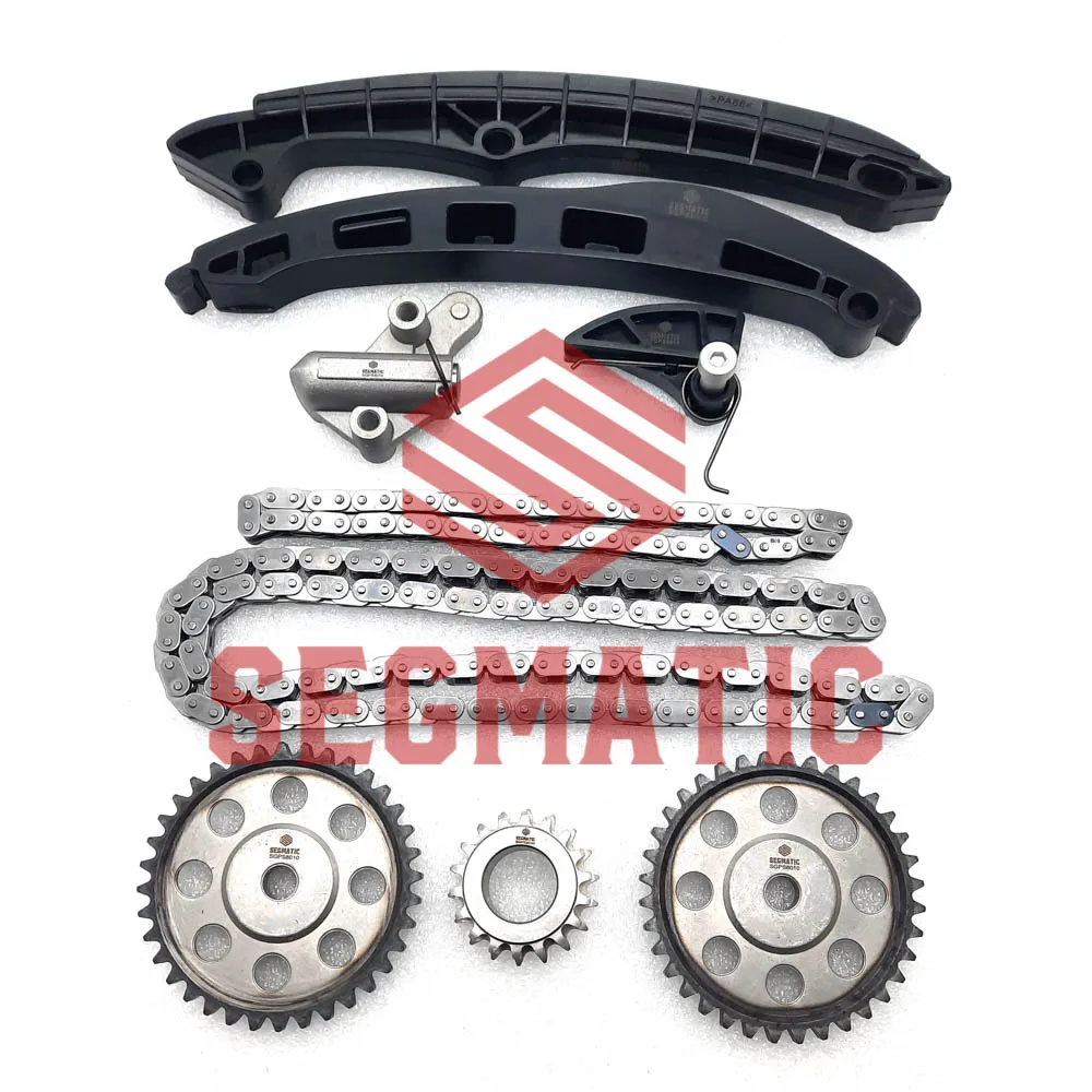 Комплект цепи ГРМ (Цепь-2,Нат-1,Усп-3,Шест-3) Audi A3, Skoda Oktavia, VW Golf/Passat 1.4/1.6 03 SEGMATIC SGPS8010