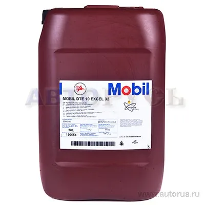 Масло гидравлическое Mobil DTE 10 Excel 32 20 л 150654