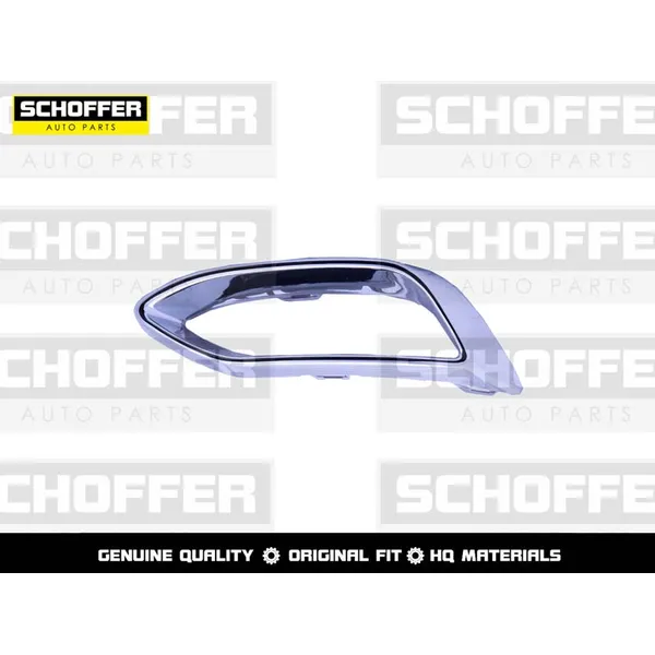 Накладка заднего бампера правая хром Volkswagen Polo 20 - SCHOFFER SHF06355