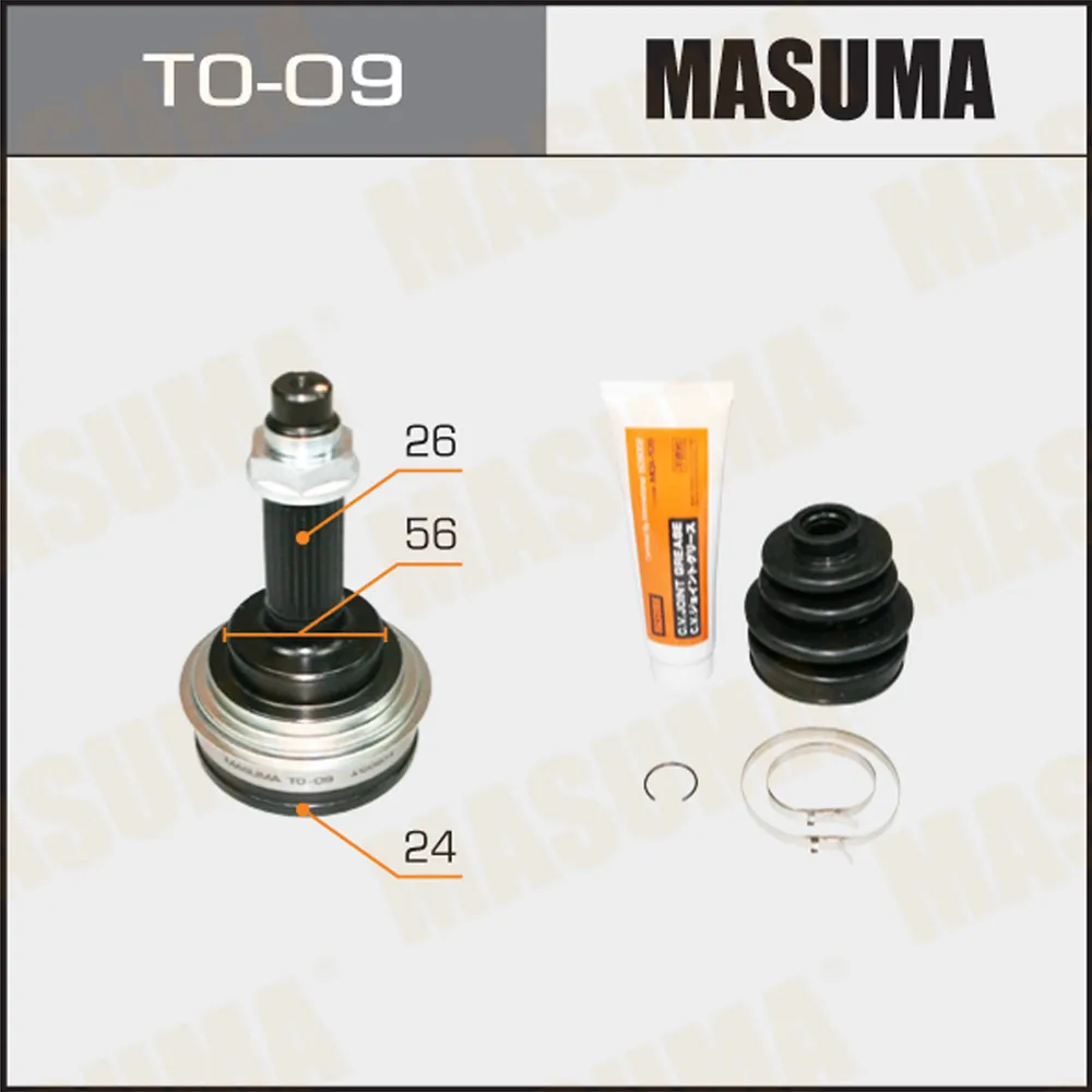 ШРУС TOYOTA CAMRY MASUMA TO-09