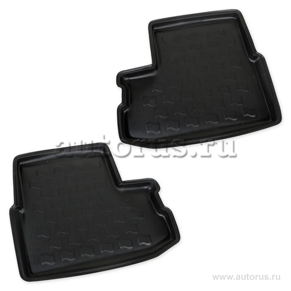 Коврики в салон резина черный 2 шт. 990E051K15 SUZUKI 990E0-51K15-000