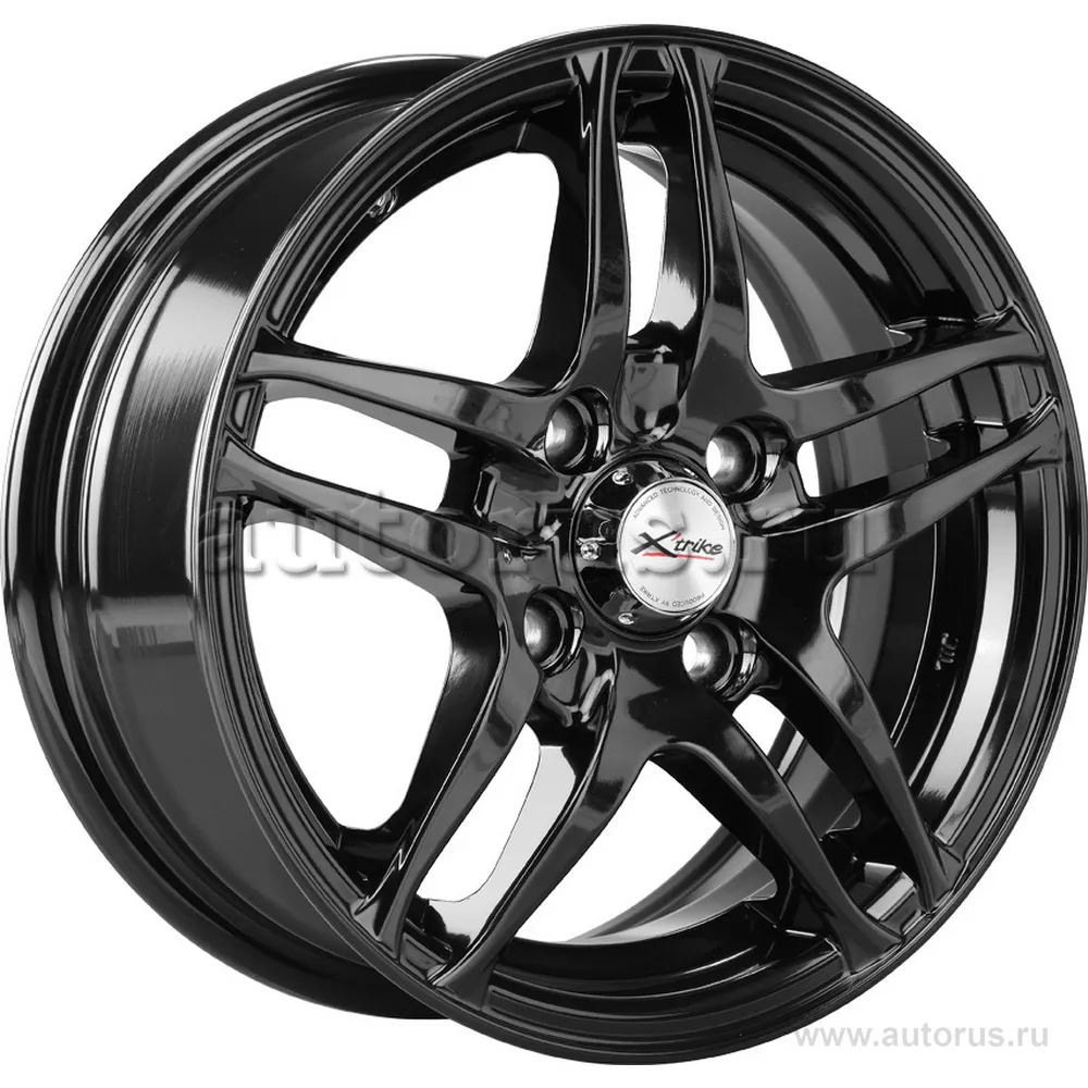 Диск литой R13 5.5J 4x98/58.5 ET35 X-trike X-102 BK 10167