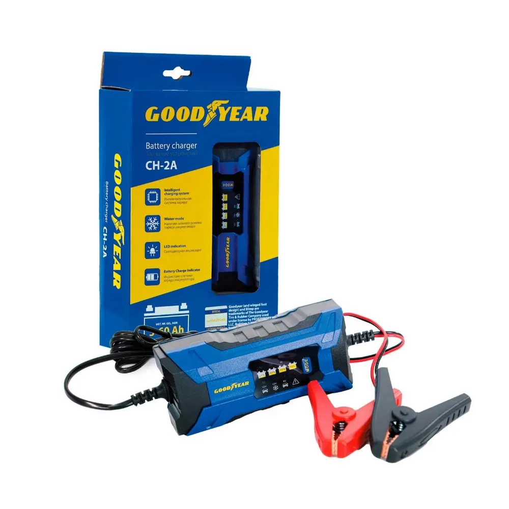 Зарядное устройство Goodyear CH-2A для свинцово-ки Goodyear GY003000