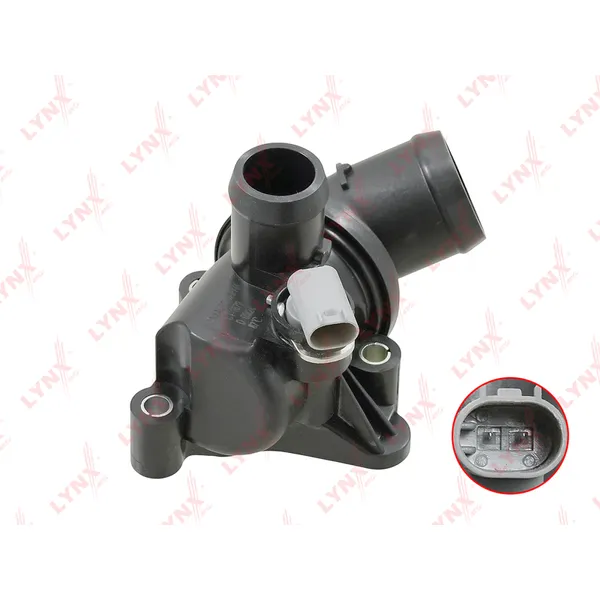Термостат 87С (пл. корпус, прокладка, датчик) LYNXauto CT-1679