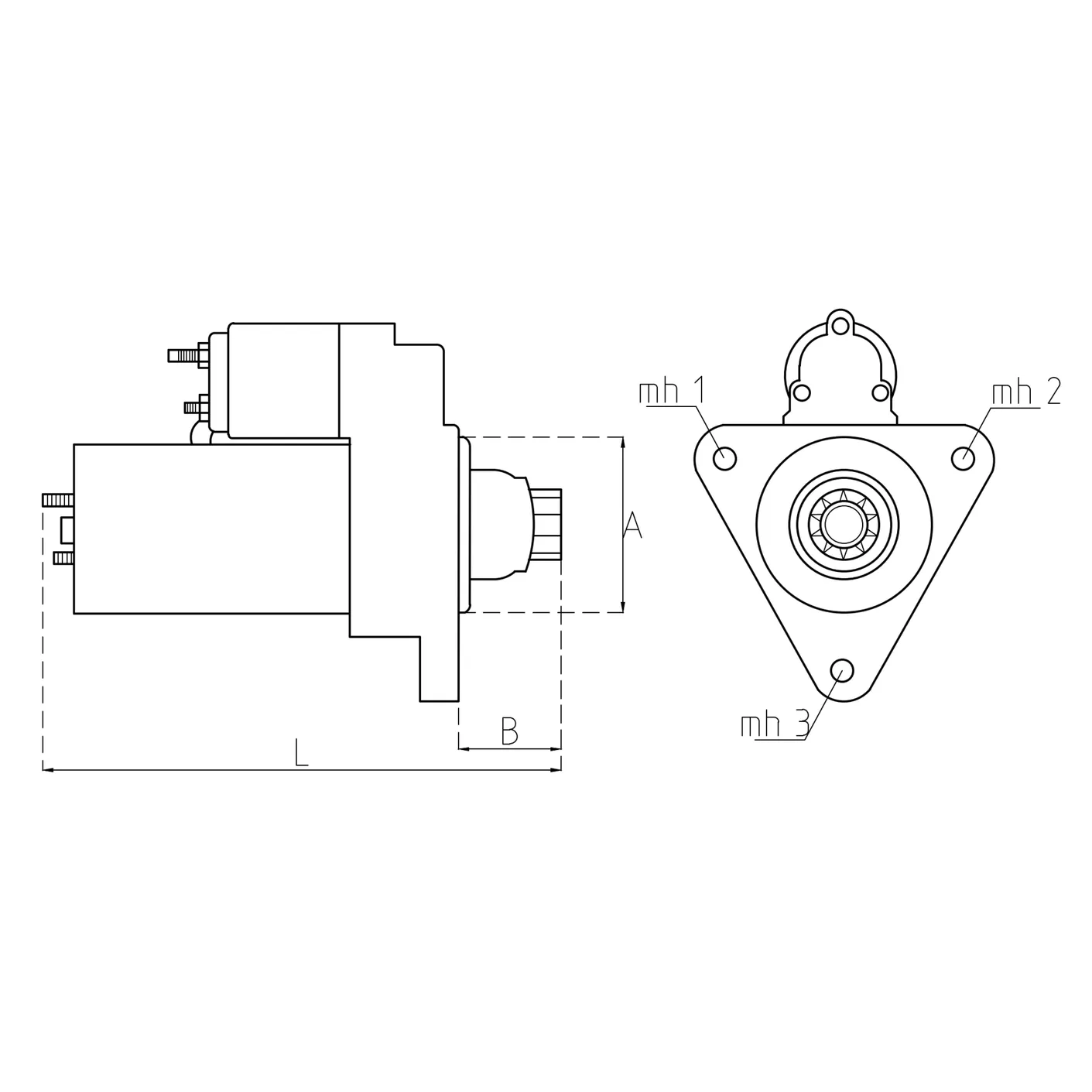 Стартер TESLA TECHNICS TT15171
