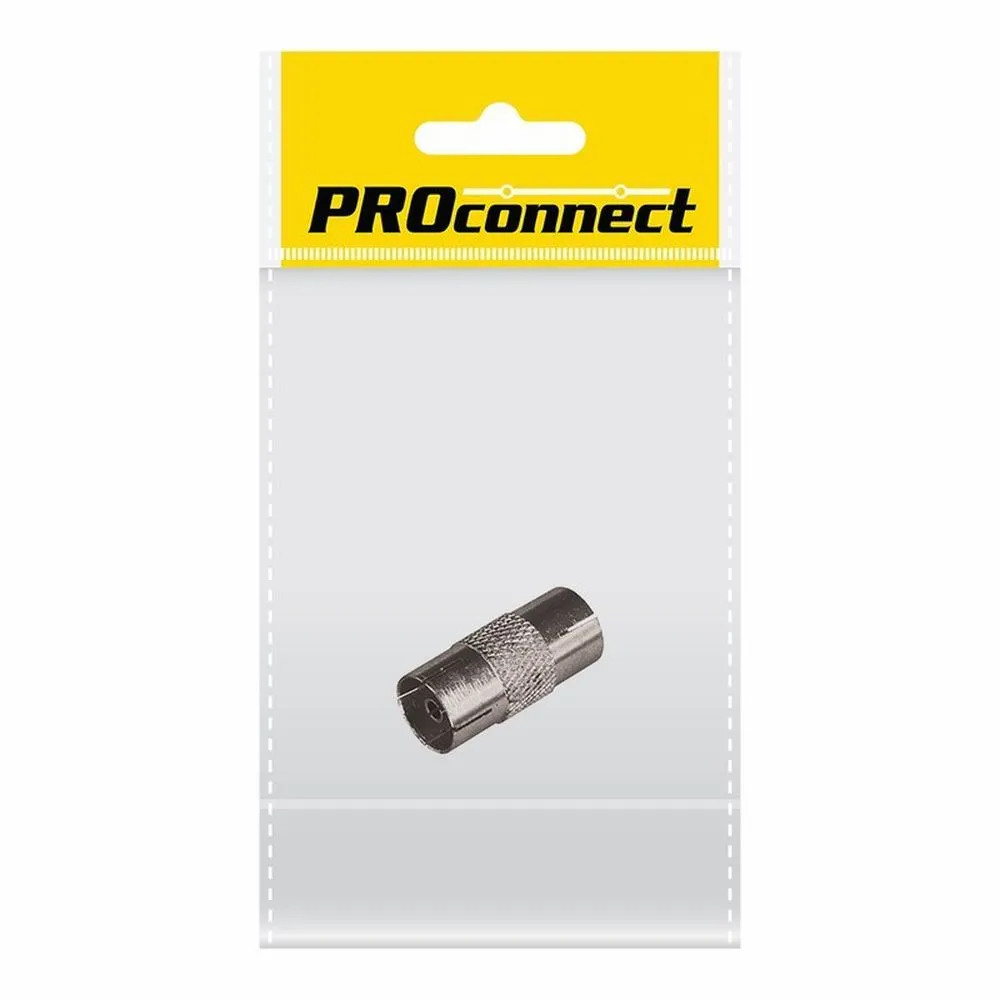 Переходник антенный, (гнездо TV - гнездо TV), (1шт.) (пакет) PROconnect 05-2301-4-7