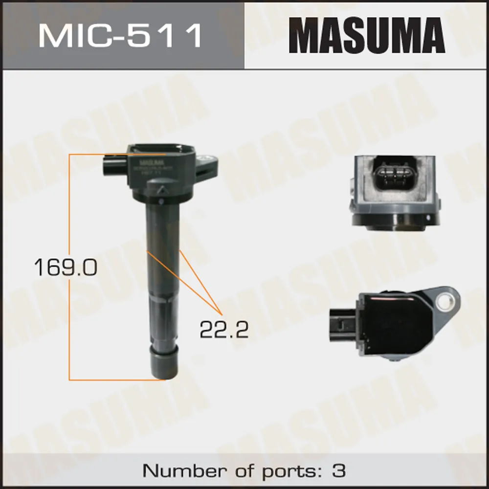 Катушка зажигания HONDA ACCORD MASUMA MIC-511