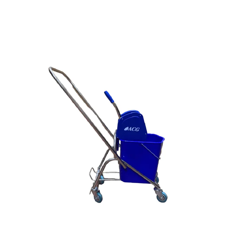 Тележка одноведерная 25л с отжимом, база нержавейка ACG 1011179