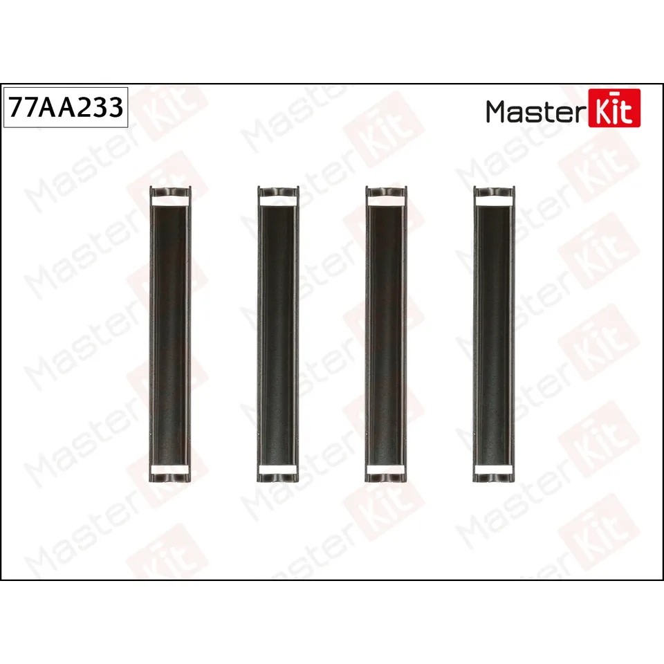 Комплект установочный тормозных колодок MERCEDES-BENZ M-CLASS (W163) 98- 77AA233