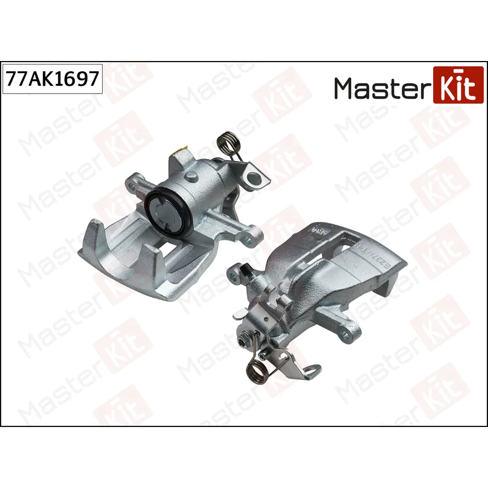 Тормозной суппорт задний правый VW MULTIVAN V (7HM, 7HN, 7HF, 7EF, 7EM, 7EN) 2003 MASTERKIT 77AK1697