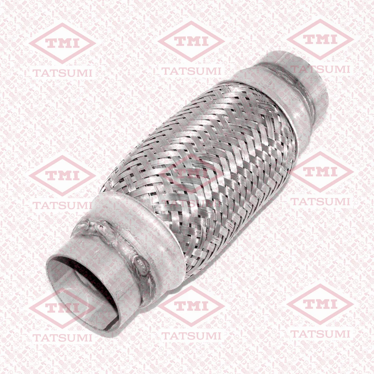 Труба гофрированная с внутренним плетением (с патрубками) 49X160-200 innerbraid with pipes TATSUMI TKA2005