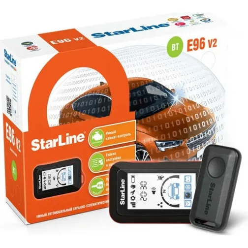 Сигнализация E96 BT 2CAN+4LIN и Bluetooth Smart StarLine 4003273