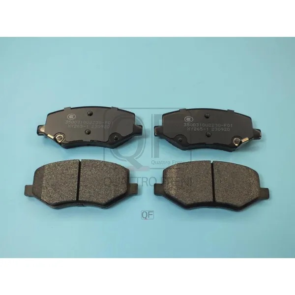 Колодки тормозные FR JAC JS4 / МОСКВИЧ 3 QUATTRO FRENI QF20F00027