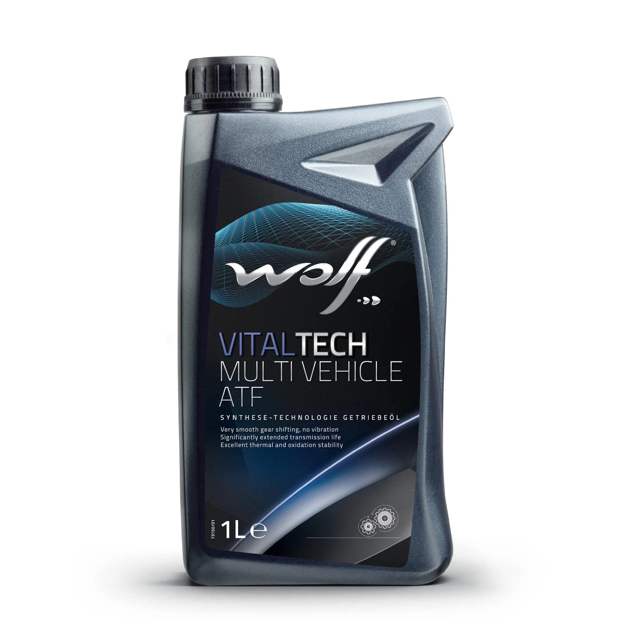 Масло трансмиссионное WOLF VITALTECH MULTI VEHICLE ATF 1Л Красное, Multi Wolf 8305603