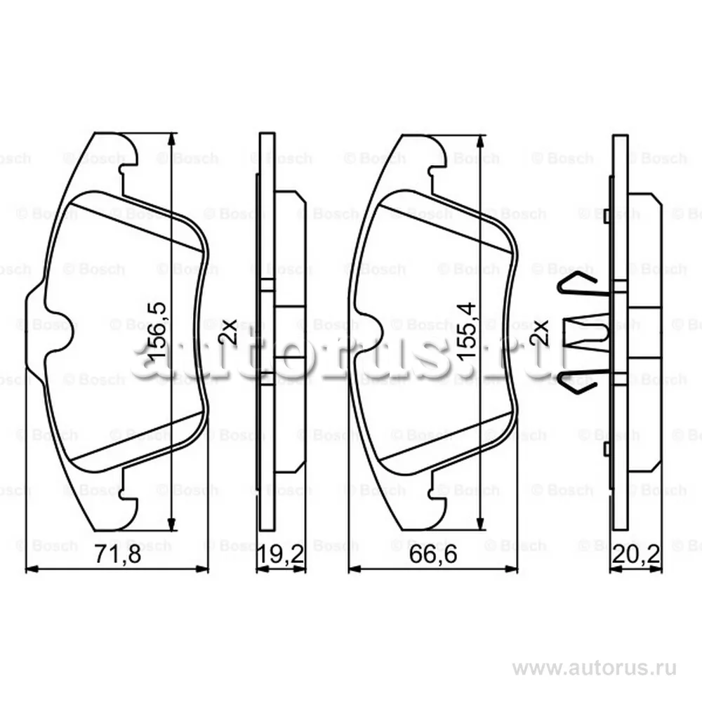 Колодки тормозные FORD MONDEO 07S-MAX 06VOLVO S80 06XC70V70 07 передние