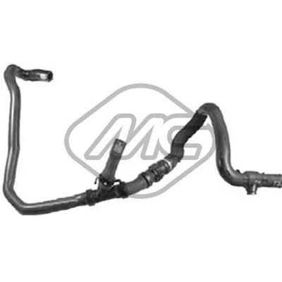 Патрубок REN CLIO III 1.5D 05- Metalcaucho 09155