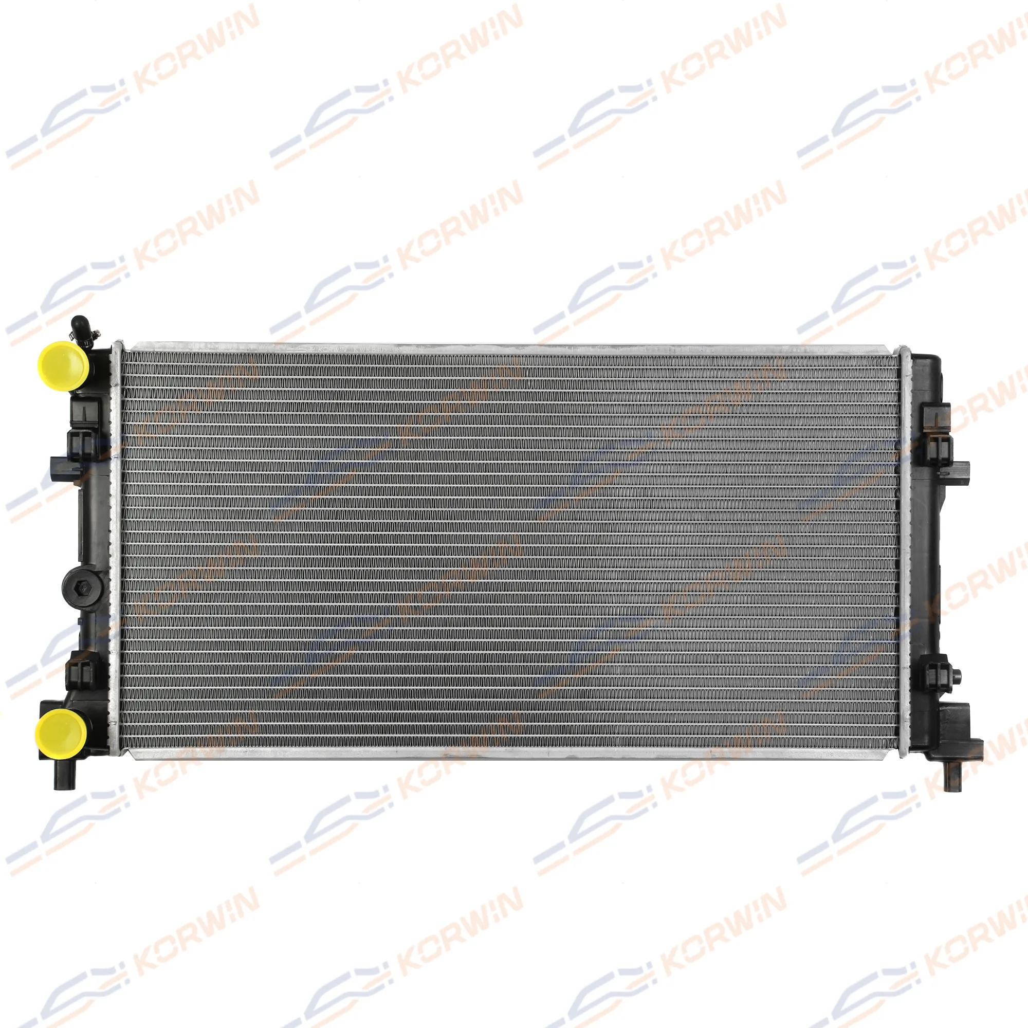 Радиатор охлаждения VW Polo Sed 1.2-1.6 (10-21) AT/MT паяный KORWIN KWKB4050