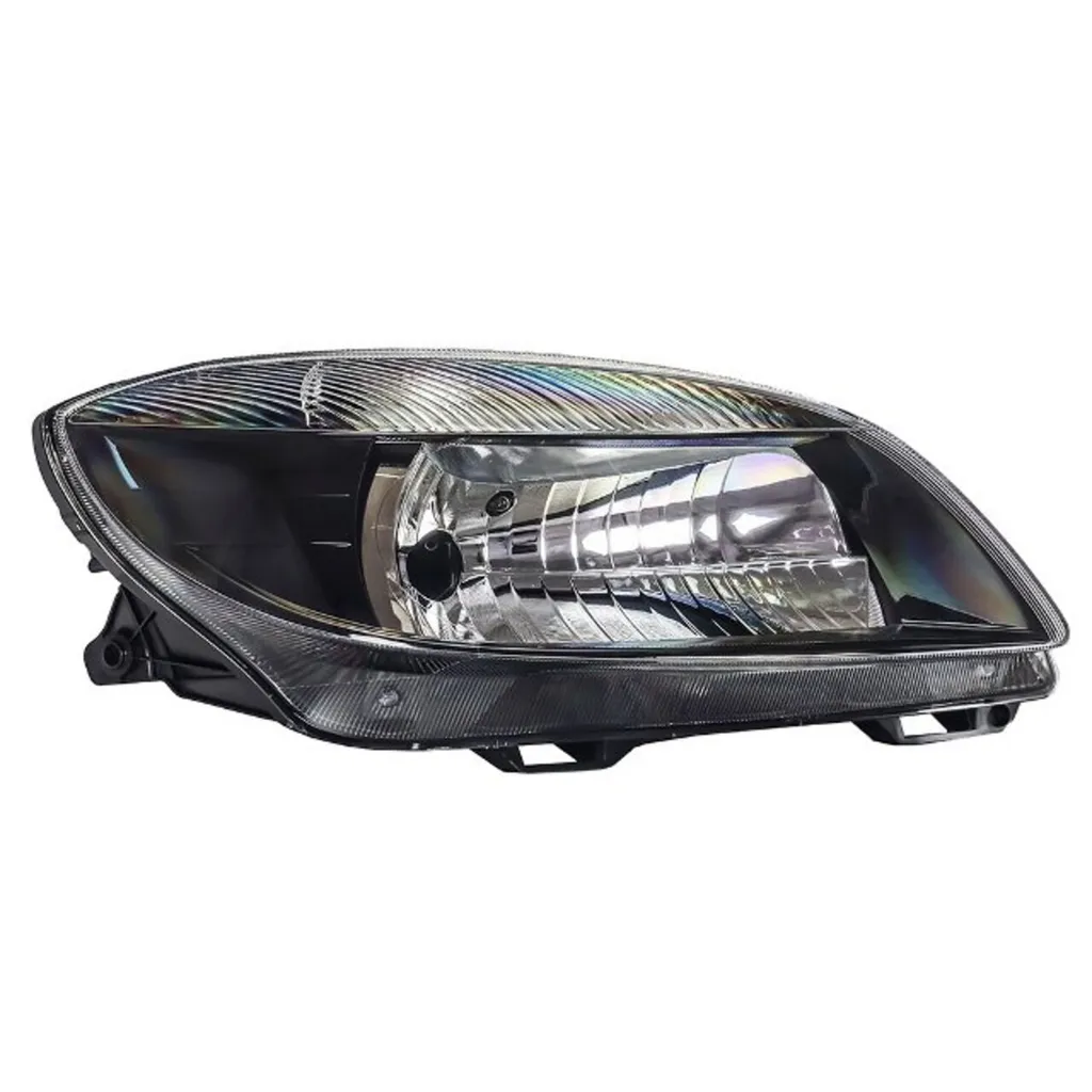 Фара черная внутри правая FABIA II 2010-2014 SAILING SKL0600505R