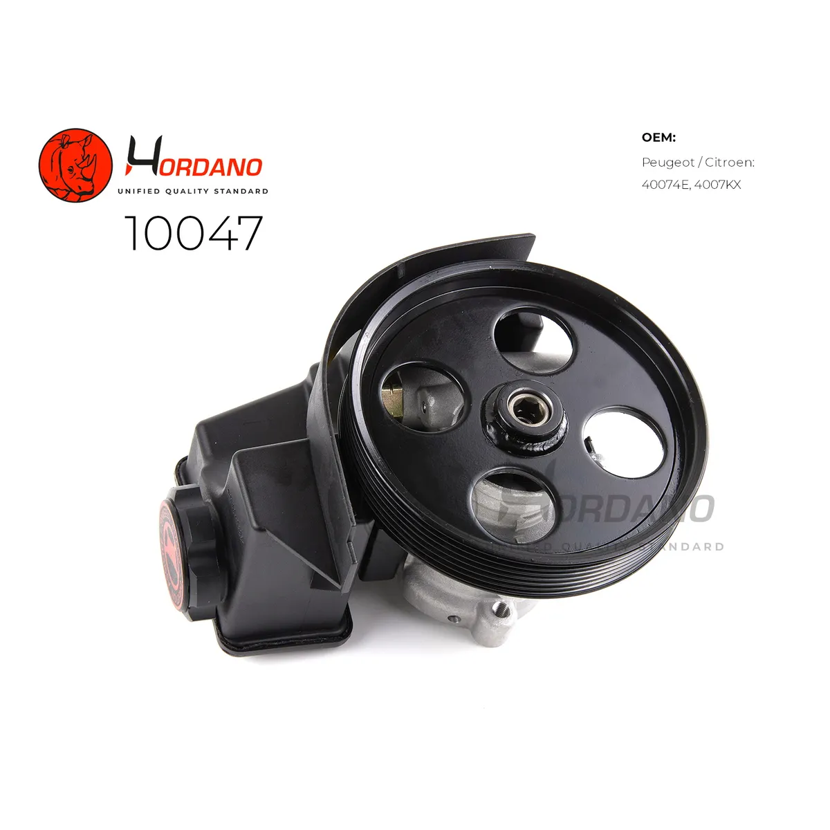 Насос ГУР PEUGEOT 206 (2A/C) Hordano 10047