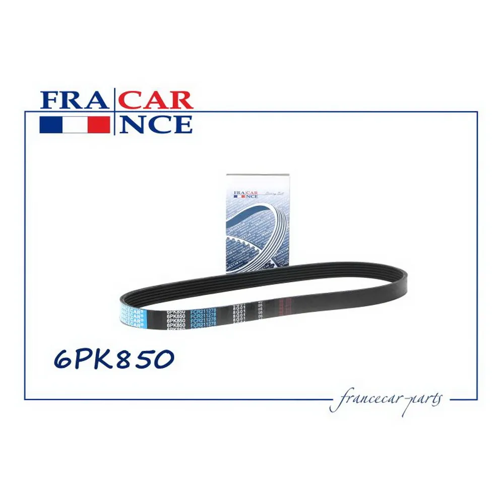 Ремень поликлиновый 8200059423 6PK850 FCR211278 FRANCECAR