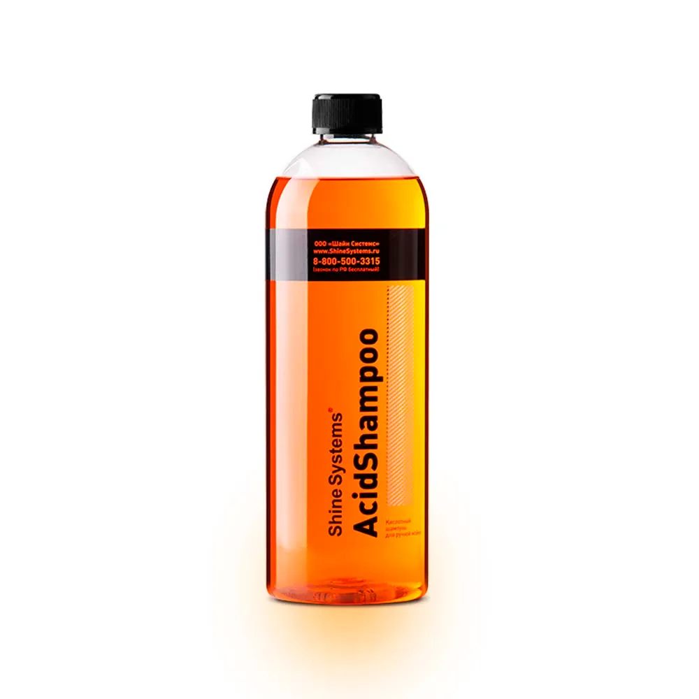 Кислотный шампунь для ручной мойки Shine Systems AcidShampoo 750 мл SHINE SYSTEMS SS650