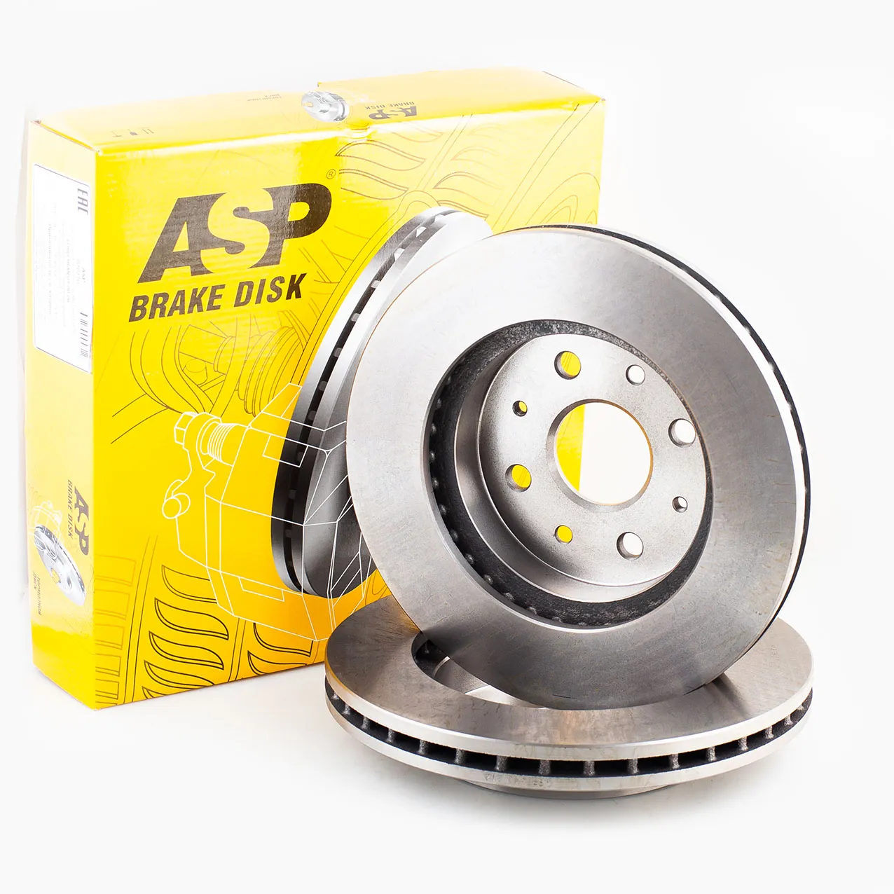 Диск тормозной передний KIA RIO 00-05 ASP 340212