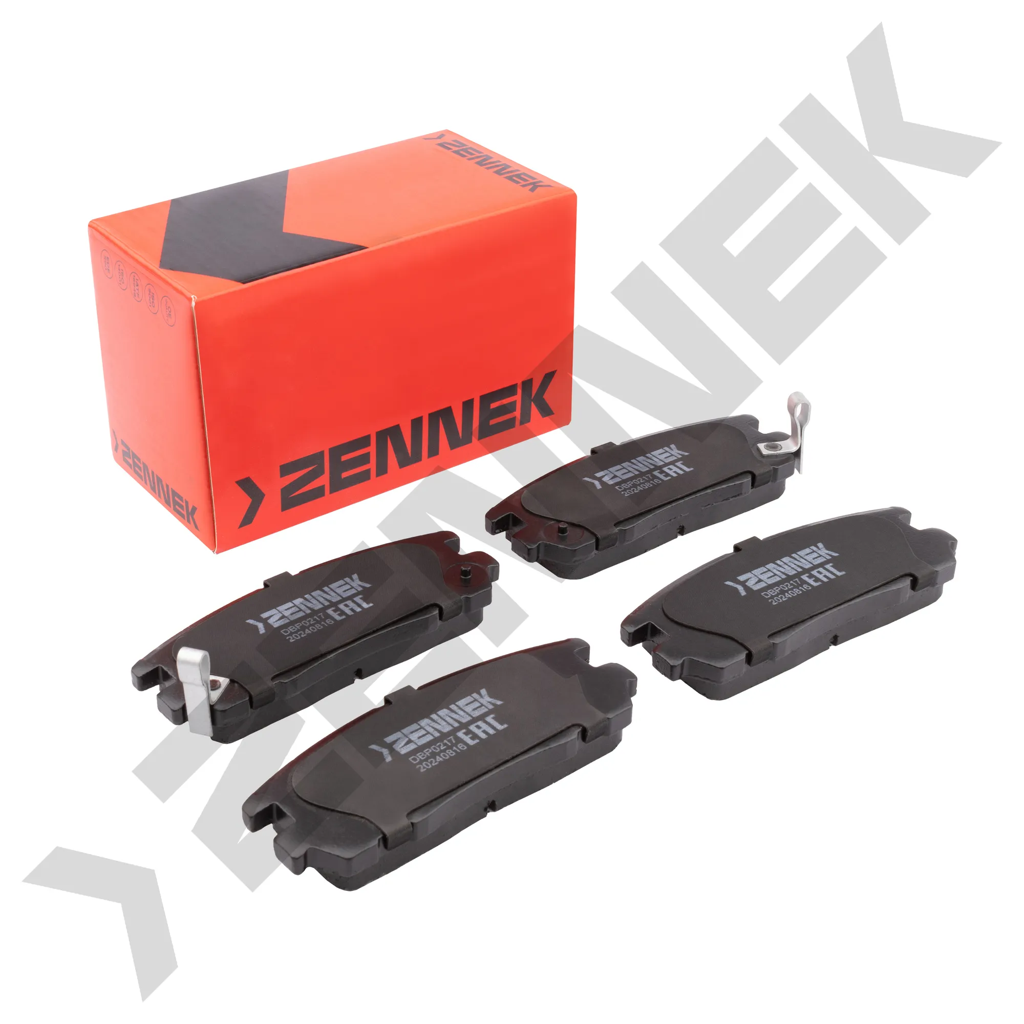 Колодки тормозные дисковые задние OPEL FRONTERA 91-98, MONTEREY 91-98 ZENNEK DBP0217
