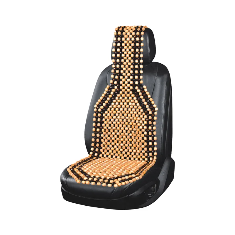 Накидка массажная на сидение (бежевая) KRAFT KT835441