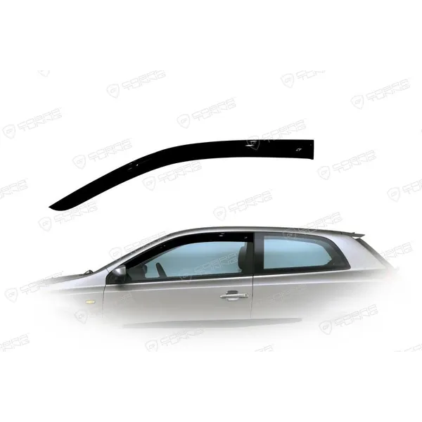 Дефлектора на окна Fiat Stilo 3d 2001-2006EuroStandard деф.окон Cobra Tuning FE21701