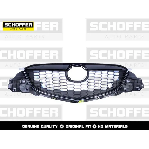 Решетка радиатора Mazda CX-5 1 (2011-2017) без парктроников 2011-2015 SCHOFFER SHF02738