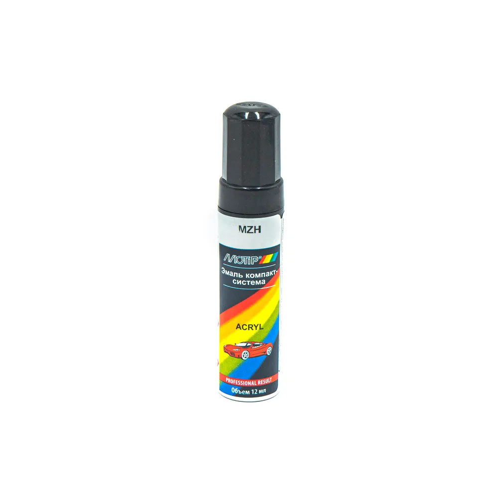 Краска с кисточкой MOTIP HYUNDAI MZH Черный призрак ME, 12 мл. Motip Hny MZH cherniy prizrak ME12ml