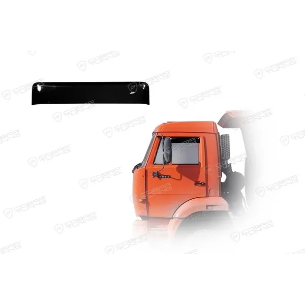 Дефлектора на окна Kamaz (ПРЯМОЙ) деф.окон Cobra Tuning K1001