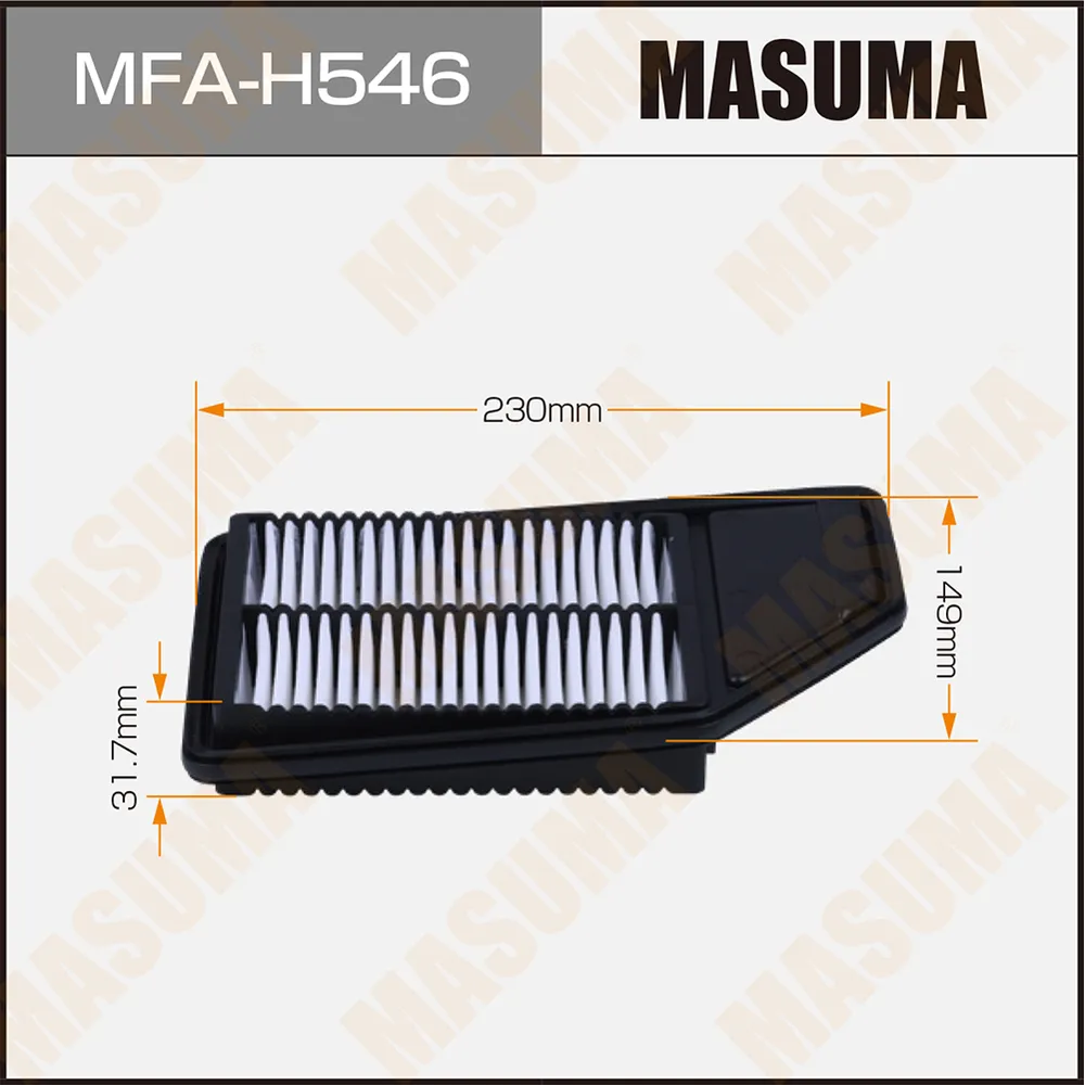 Фильтр воздушный HONDA N-WGN MASUMA MFA-H546