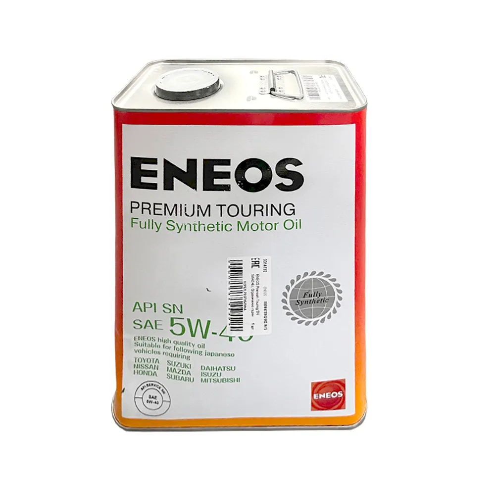 Масло моторное ENEOS Premium Touring SN 5W-40 синтетическое 4 л УЦЕНКА! 8809478942162-N15