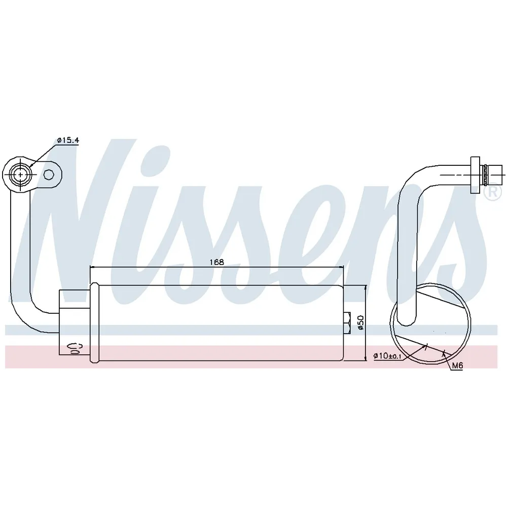 Осушитель кондиционера NISSENS 95445
