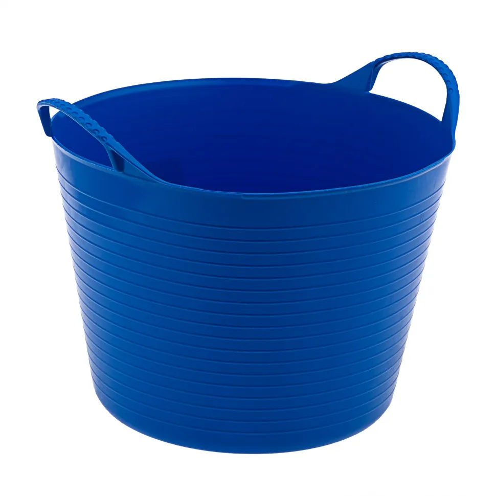 Ведро гибкое круглое 14 л, синее СИБРТЕХ 67503