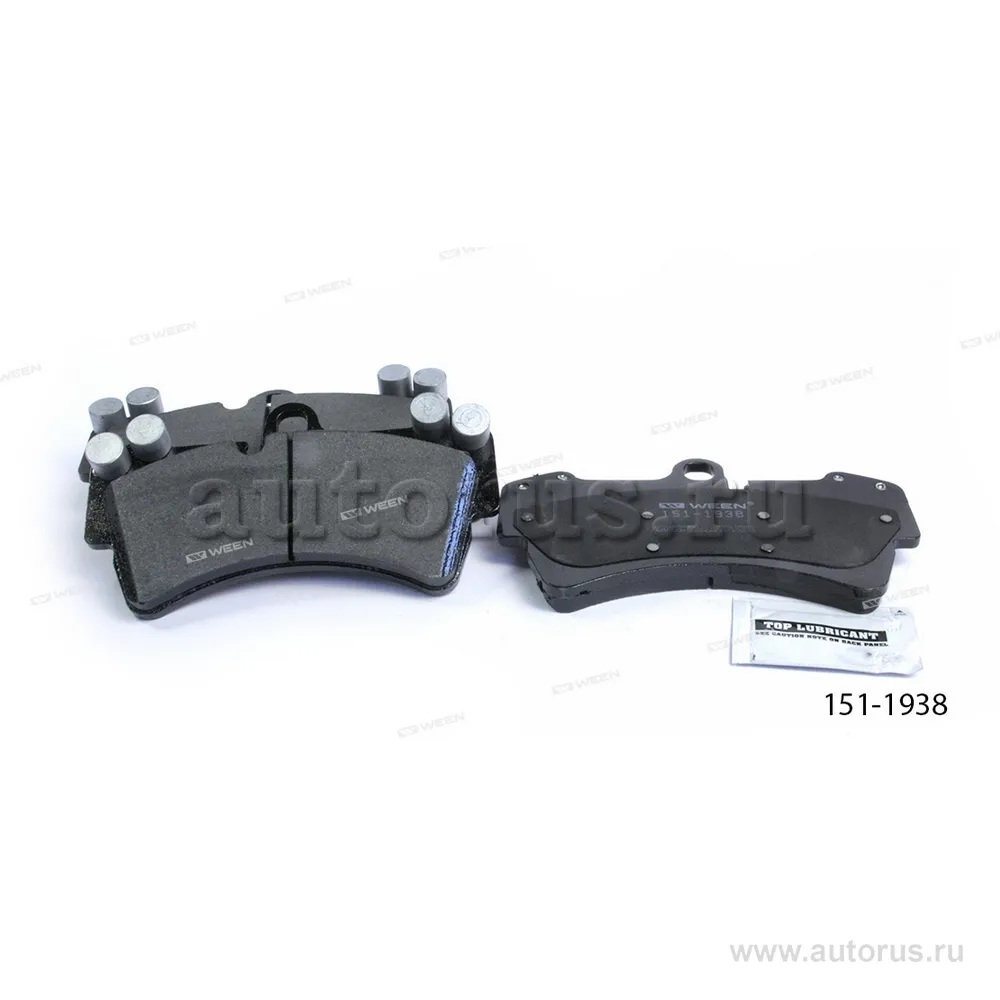 Тормозные колодки дисковые передние AUDI Q7 (4L), PORSCHE Cayenne (955), VW Touareg (7 WEEN 151-1938