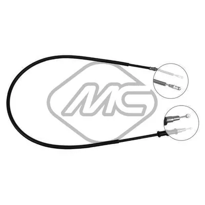 Трос ручника DAE NUBIRA ALL 2/0 (DISC BRAKE) DX-RH Metalcaucho 83909