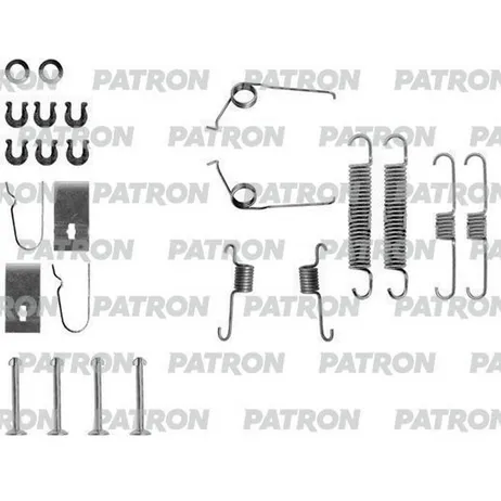 Комплект монтажный тормозных колодок барабанных DAIHATSU: CHARADE II 83-87, CHARADE III PATRON PSRK0145