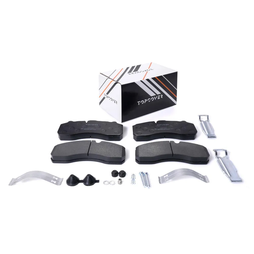 Колодки тормозные дисковые к-кт TOPCOVER T02986001