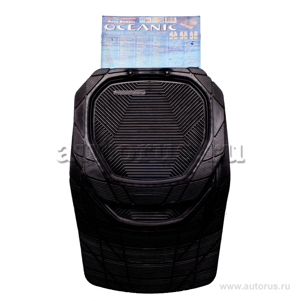 Коврики в салон резина Москва универсальные черный комплект VSK 00-00034544