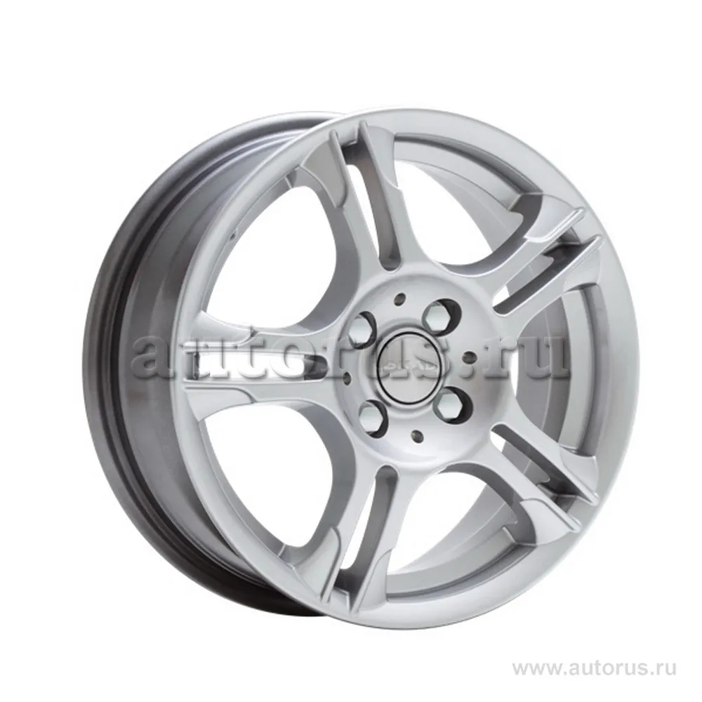 Диск литой R15 6J 4x114.3/67.1 ET45 СКАД Стар сильвер 0841502