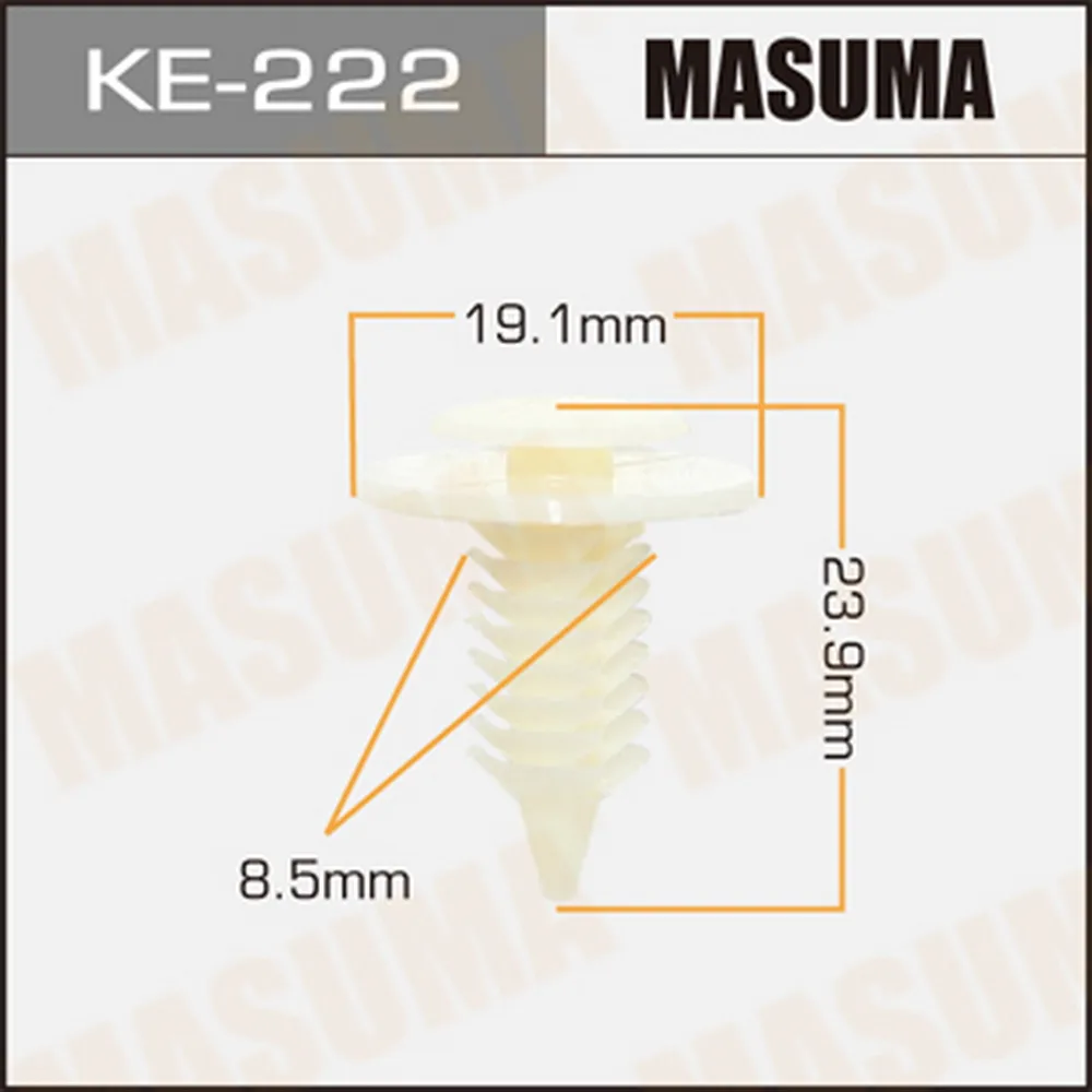 Клипса универс. KE-222 MASUMA KE222