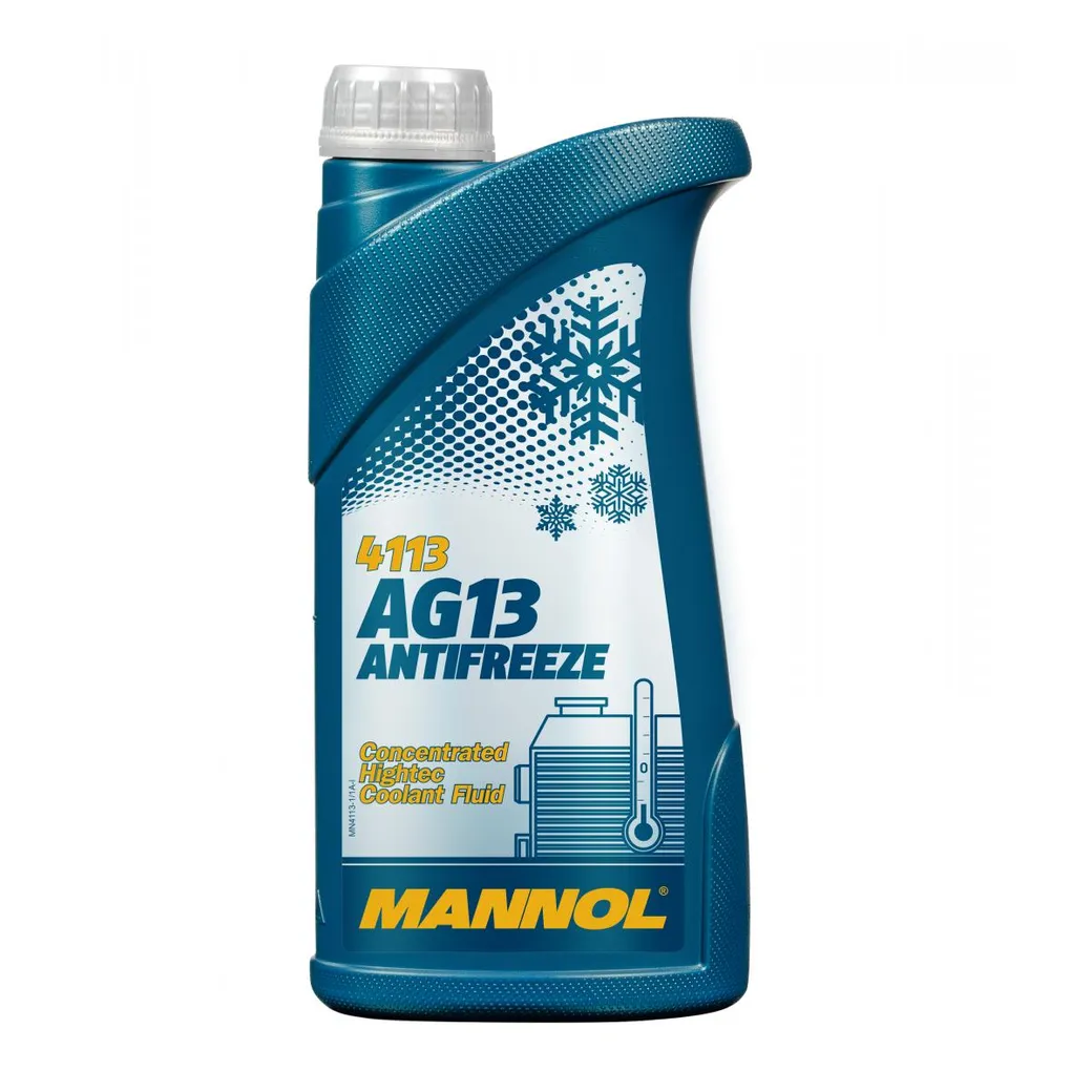Антифриз зеленый концентрат AG13 Hightec (1л.) (20шт) MANNOL 2034