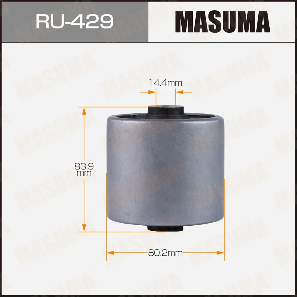 Сайлентблок задн. MASUMA RU-429