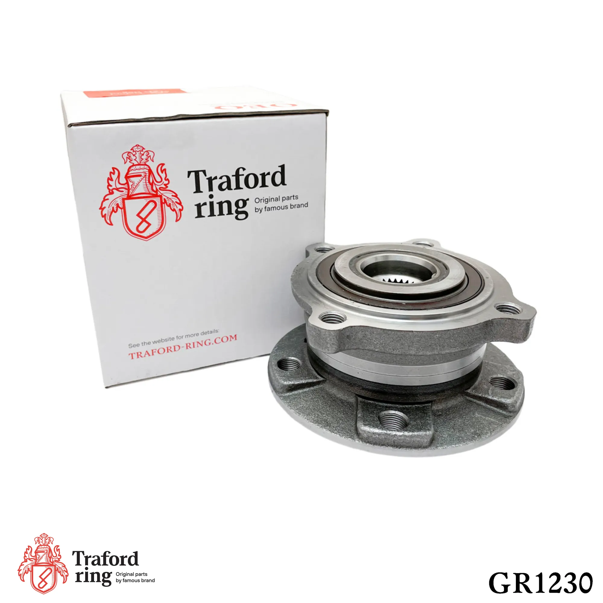 Ступица BMW X5 (E70) (07)/BMW X5 (F15) (13) (перед. в сборе с подшип.) TRAFORD RING GR1230
