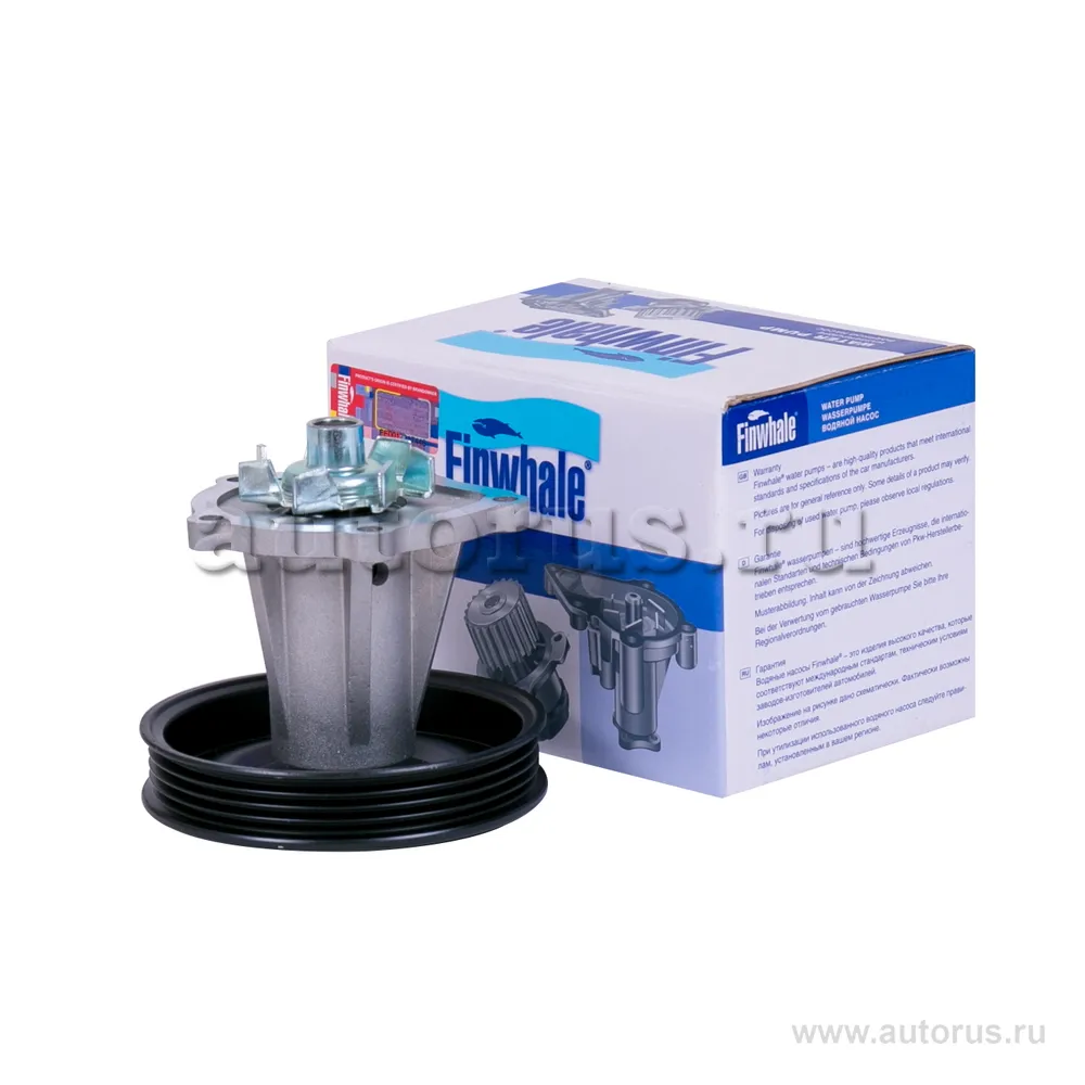 Помпа, водяной насос Aveo(08-) 1.2-1.4L, Spark(10-) 1.0-1.2L 96416294 2 FINWHALE WP0105