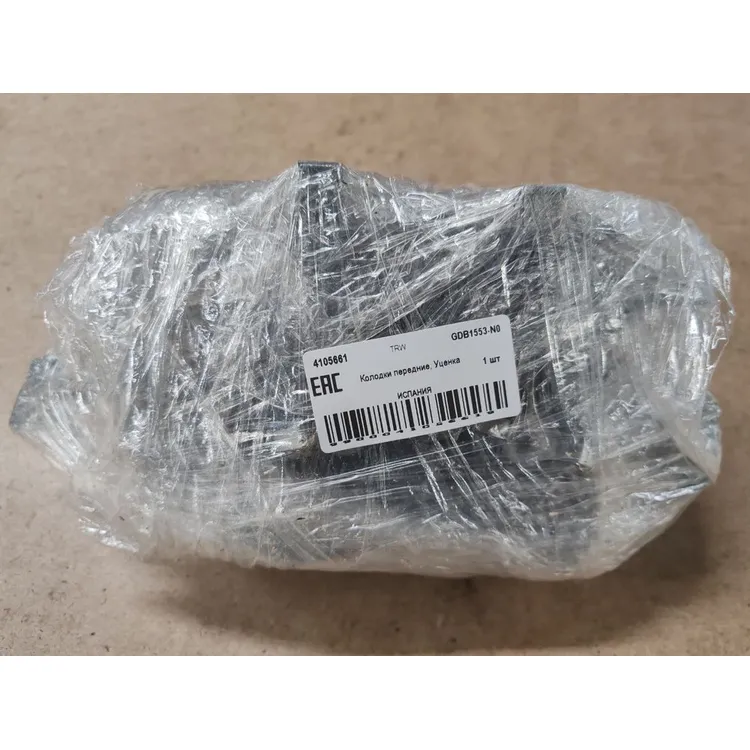 Колодки передние, Уценка AUDI A8 / VW PHAETON TRW GDB1553-N0 Уценка