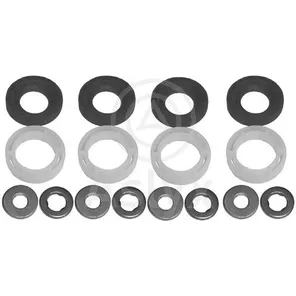 РЕМКОМПЛЕКТ УПЛОТНЕНИЙ ФОРСУНКИ PSA-FORD 1.6 HDI (12шт) ASLYX AS506194