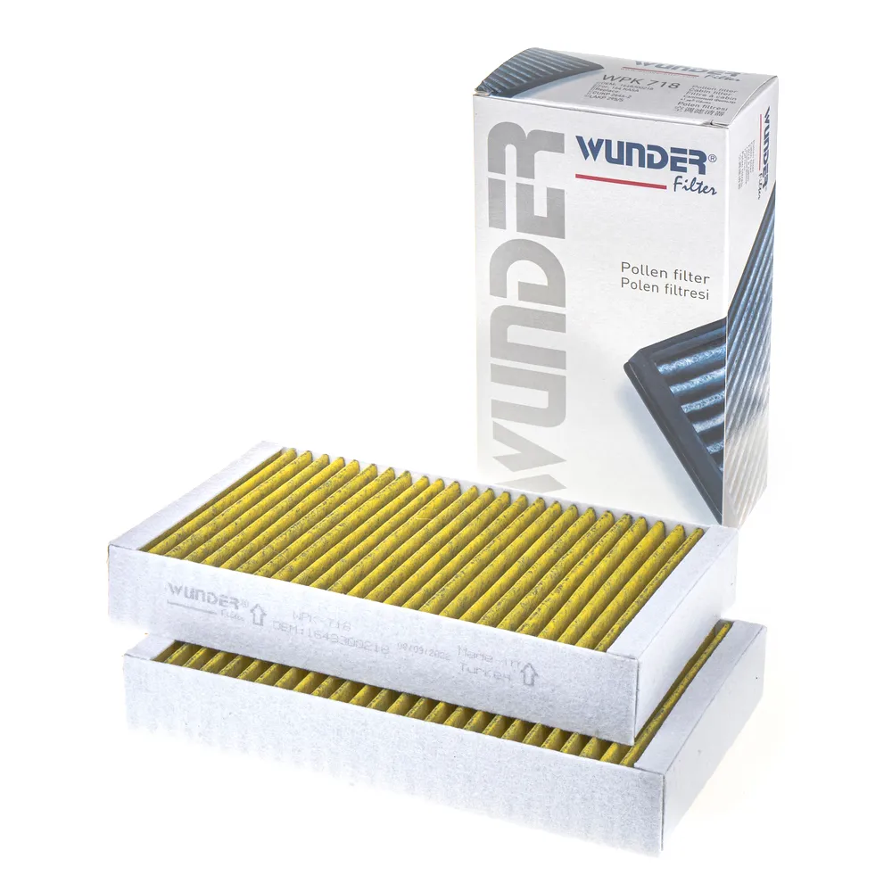 Фильтр салонный (угольный) (компл.2шт.) MB W164/W251 WUNDER FILTER WPK718